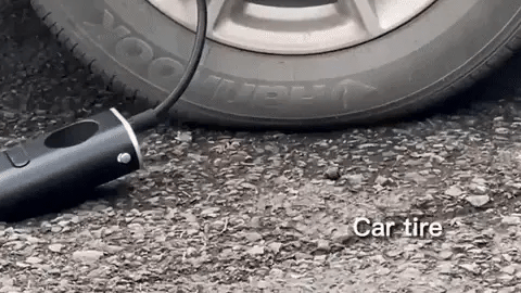 Bomba de inflado portátil inalámbrica - Infla cauchos de carro, moto, bici o balones