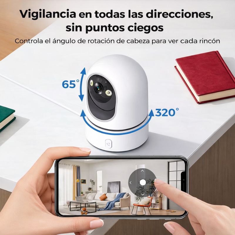 CAMARA DE SEGURIDAD INTELIGENTE IPEAR - SD-K1