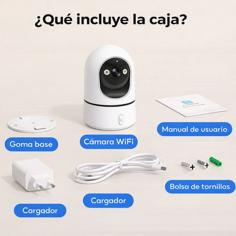 CAMARA DE SEGURIDAD INTELIGENTE IPEAR - SD-K1