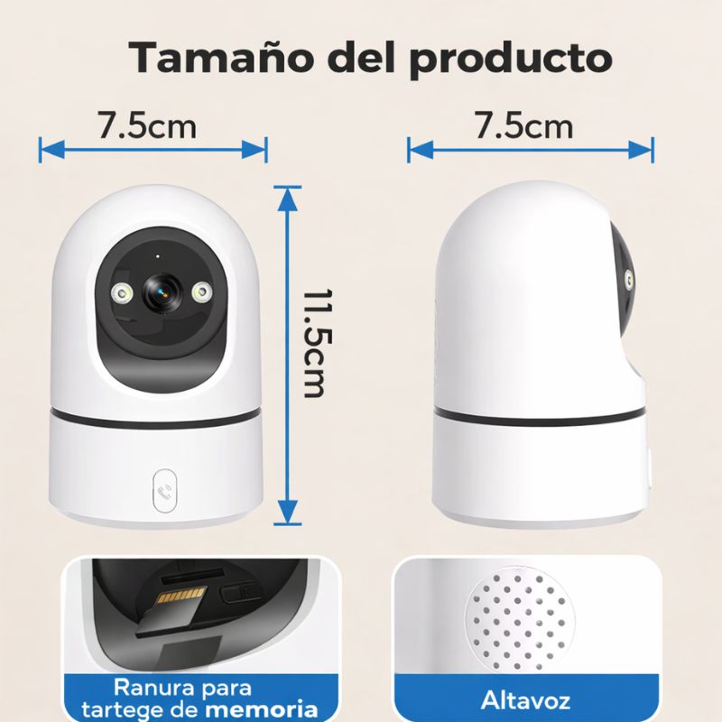 CAMARA DE SEGURIDAD INTELIGENTE IPEAR - SD-K1