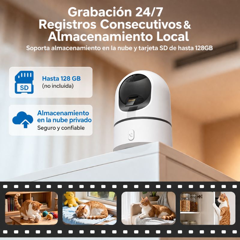 CAMARA DE SEGURIDAD INTELIGENTE IPEAR - SD-K1