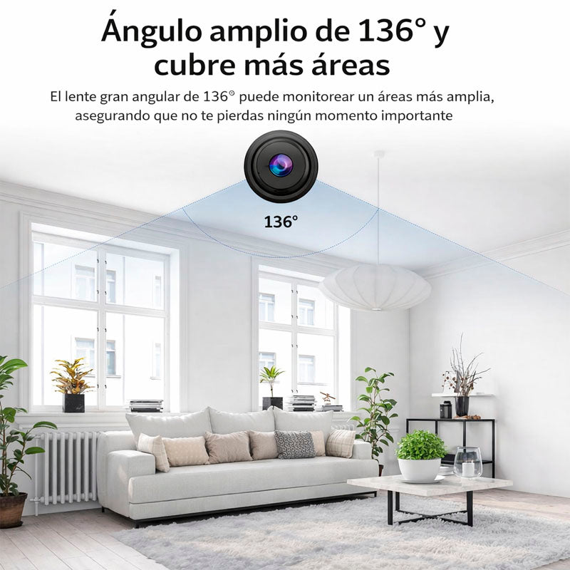 MINI CAMARA DE SEGURIDAD INALAMBRICA | SD-MA5-C