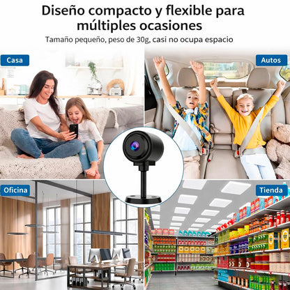 MINI CAMARA DE SEGURIDAD INALAMBRICA | SD-MA5-C