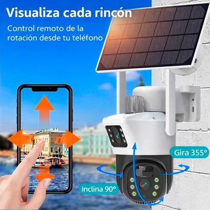 CAMARA DE SEGURIDAD CON PANEL SOLAR | SD-T22