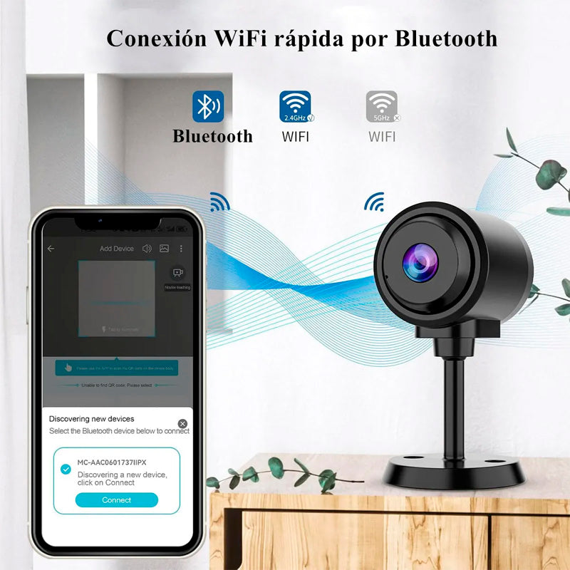 MINI CAMARA DE SEGURIDAD INALAMBRICA | SD-MA5-C
