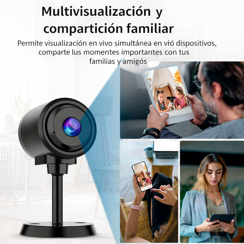 MINI CAMARA DE SEGURIDAD INALAMBRICA | SD-MA5-C