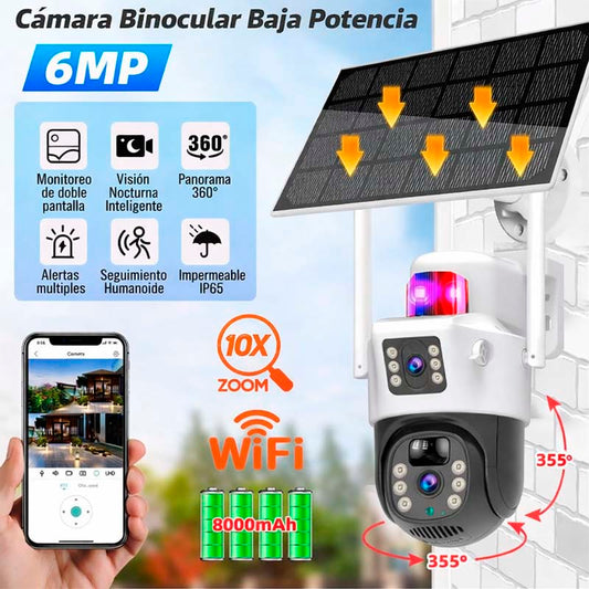 CAMARA DE SEGURIDAD CON PANEL SOLAR | SD-T22