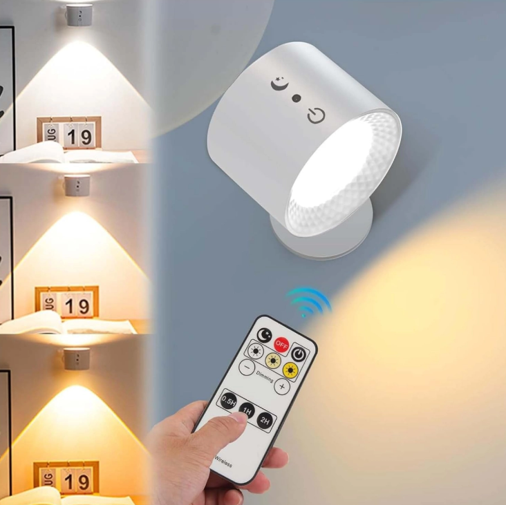 Lámpara LED Recargable 360° | Ten luz incluso cuando falla la electricidad ⚡