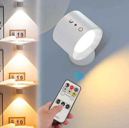 Lámpara LED Recargable 360° | Ten luz incluso cuando falla la electricidad ⚡