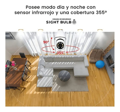 CAMARA BOMBILLA SD-E27-2A