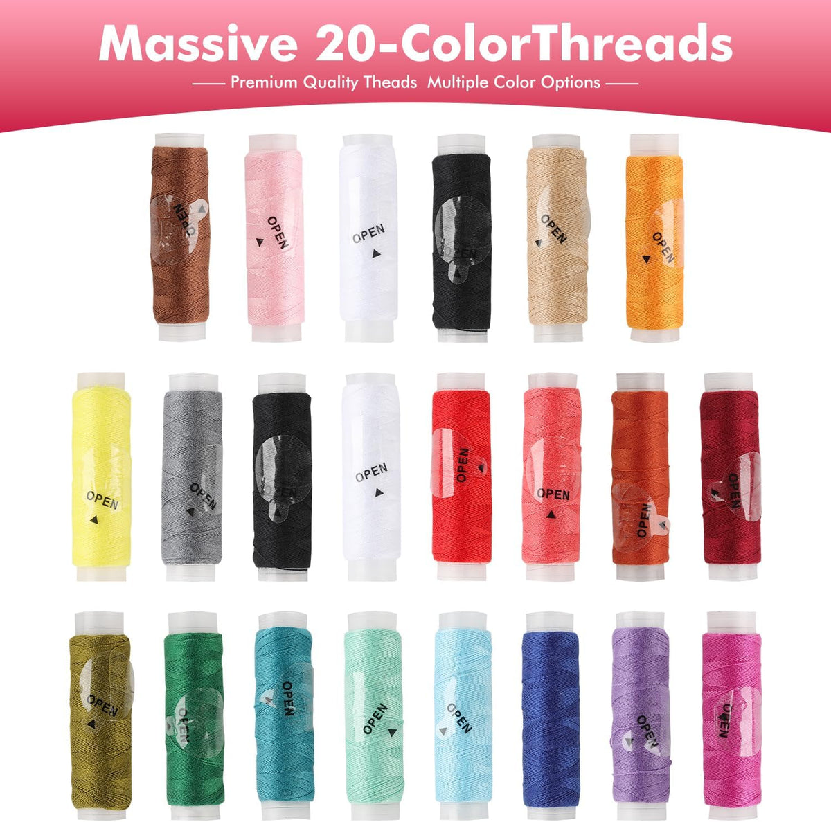 Kit de Costura 88 Piezas | Todo lo que Necesitas para Coser en un Solo Kit