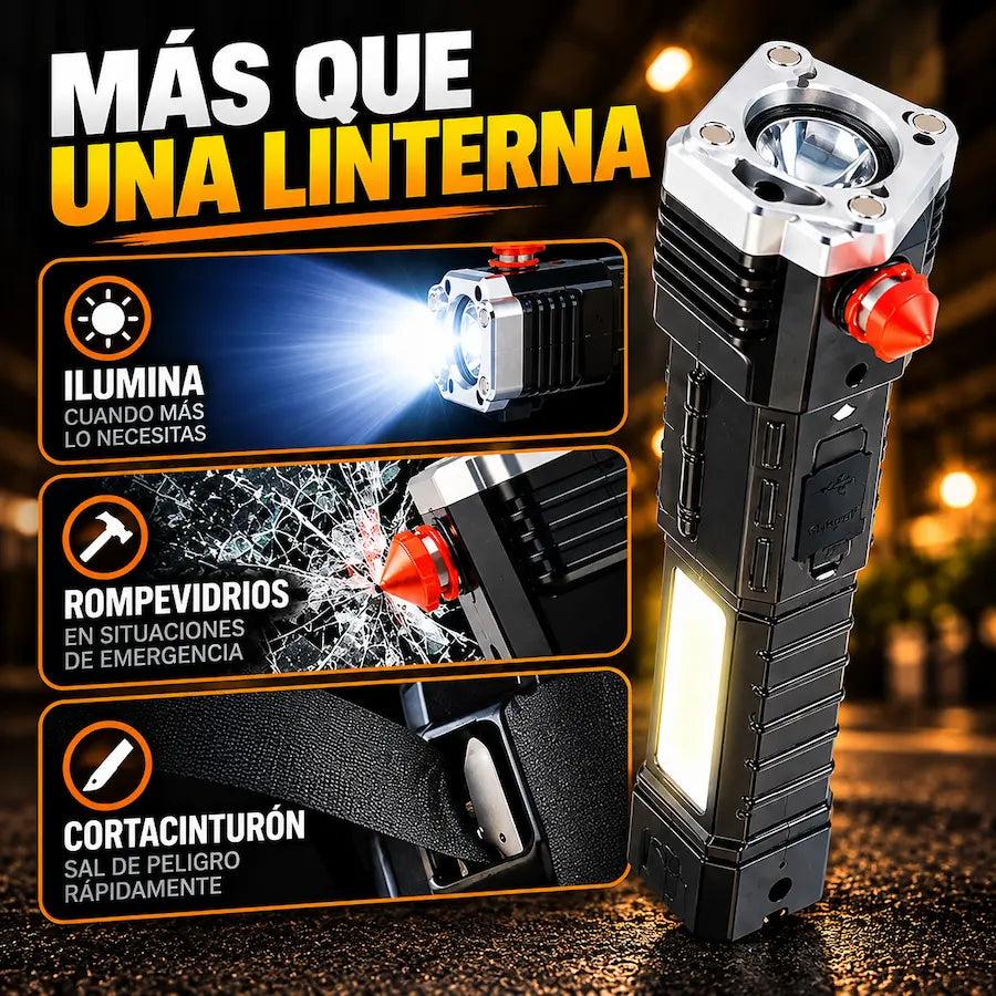 Linterna para carro casa y viajes