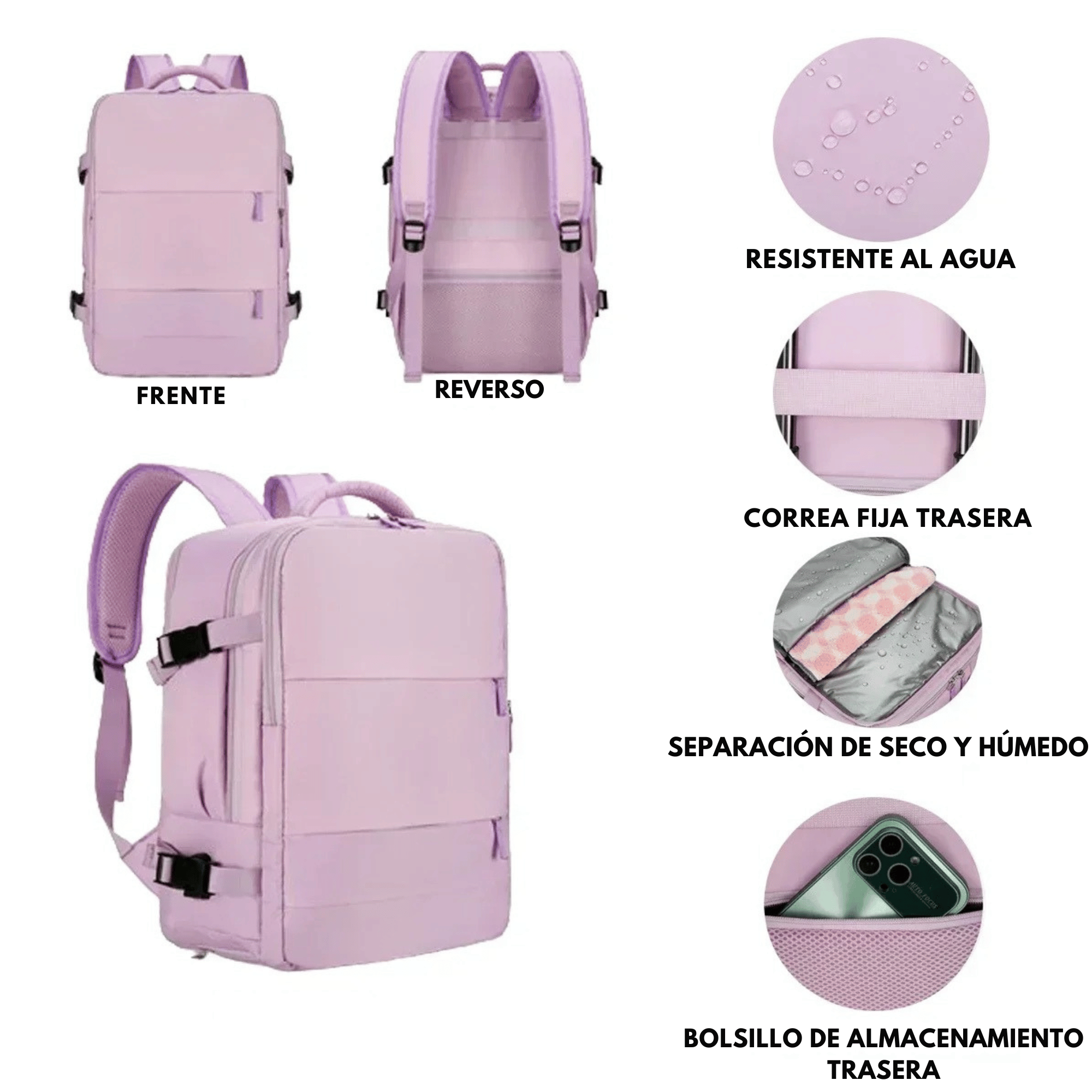 Bolso Viral Viajero - Ahorra en tu boleto aéreo y viaja mas ligero