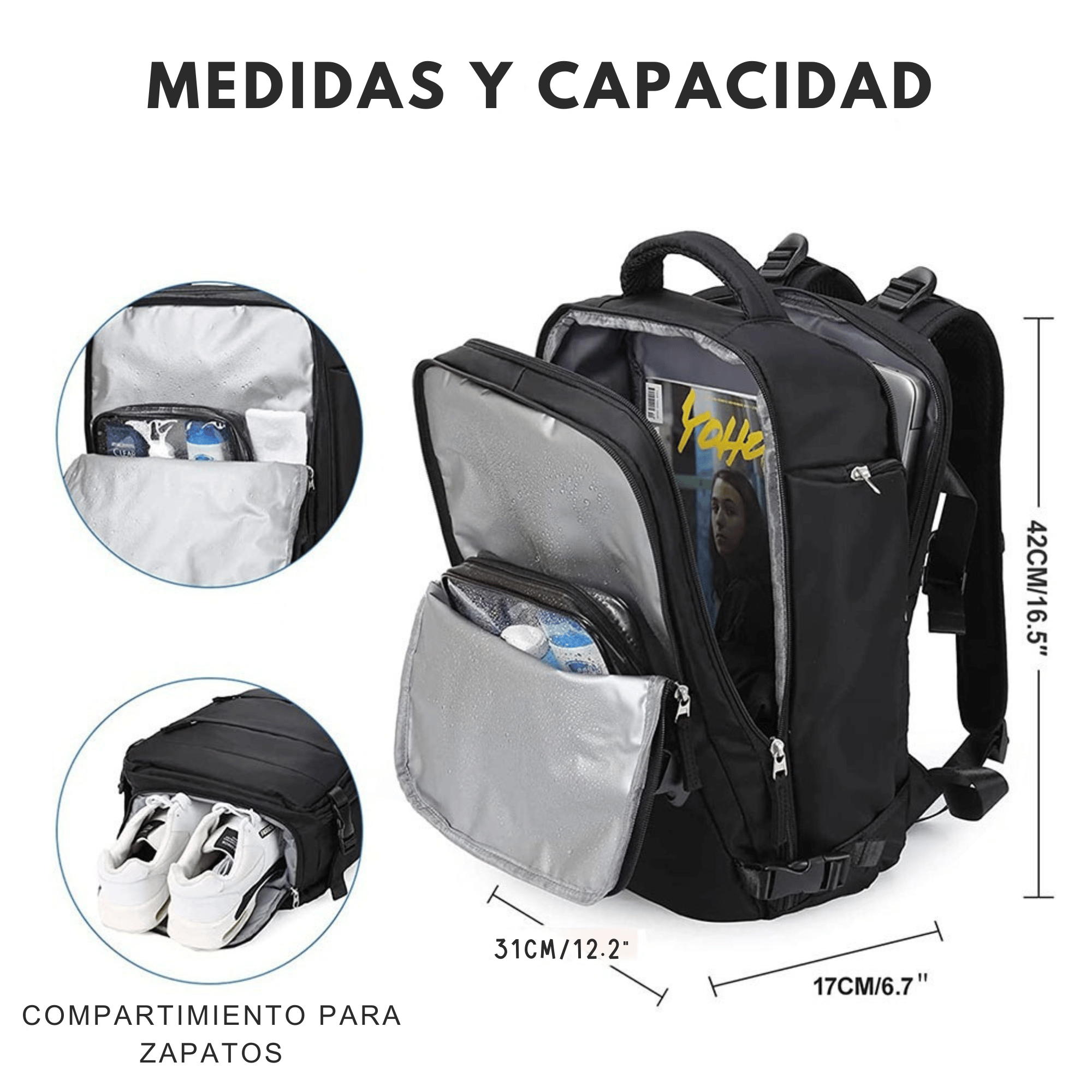 Bolso Viral Viajero - Ahorra en tu boleto aéreo y viaja mas ligero