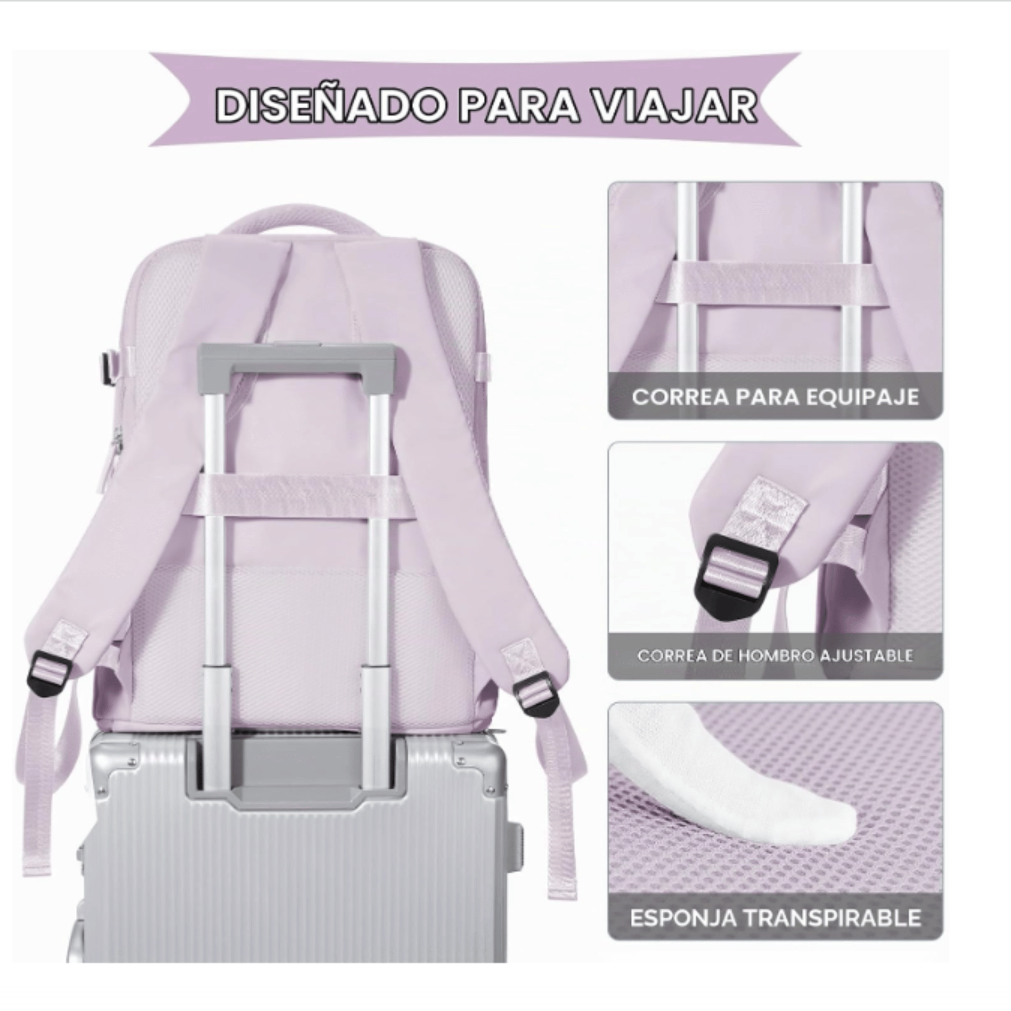 Bolso Viral Viajero - Ahorra en tu boleto aéreo y viaja mas ligero