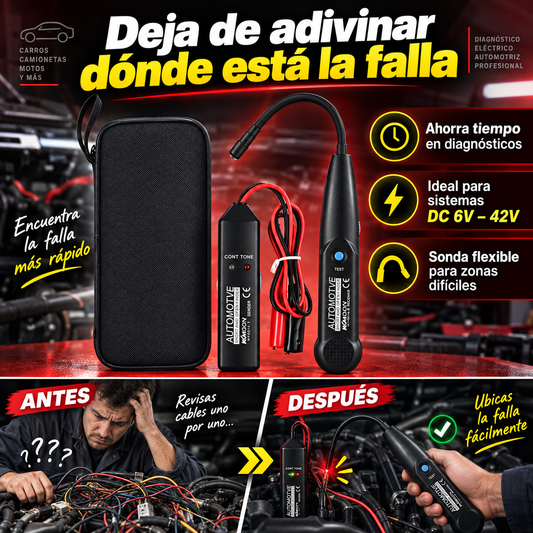 Rastreador de Cortocircuitos Automotriz | Encuentra la falla sin desarmar medio carro 🔎🚗